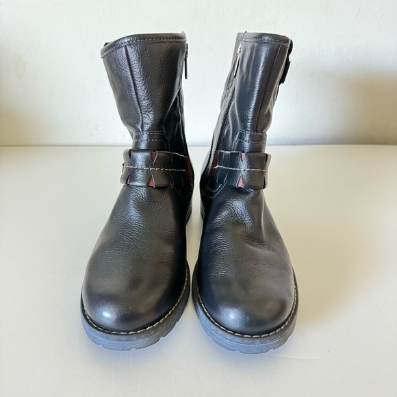 Pikolinos Black Leather Buckle Boots Size 37 - Picture 2 of 13